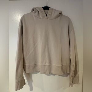 Zara Women's Cropped Hoodie Sweater